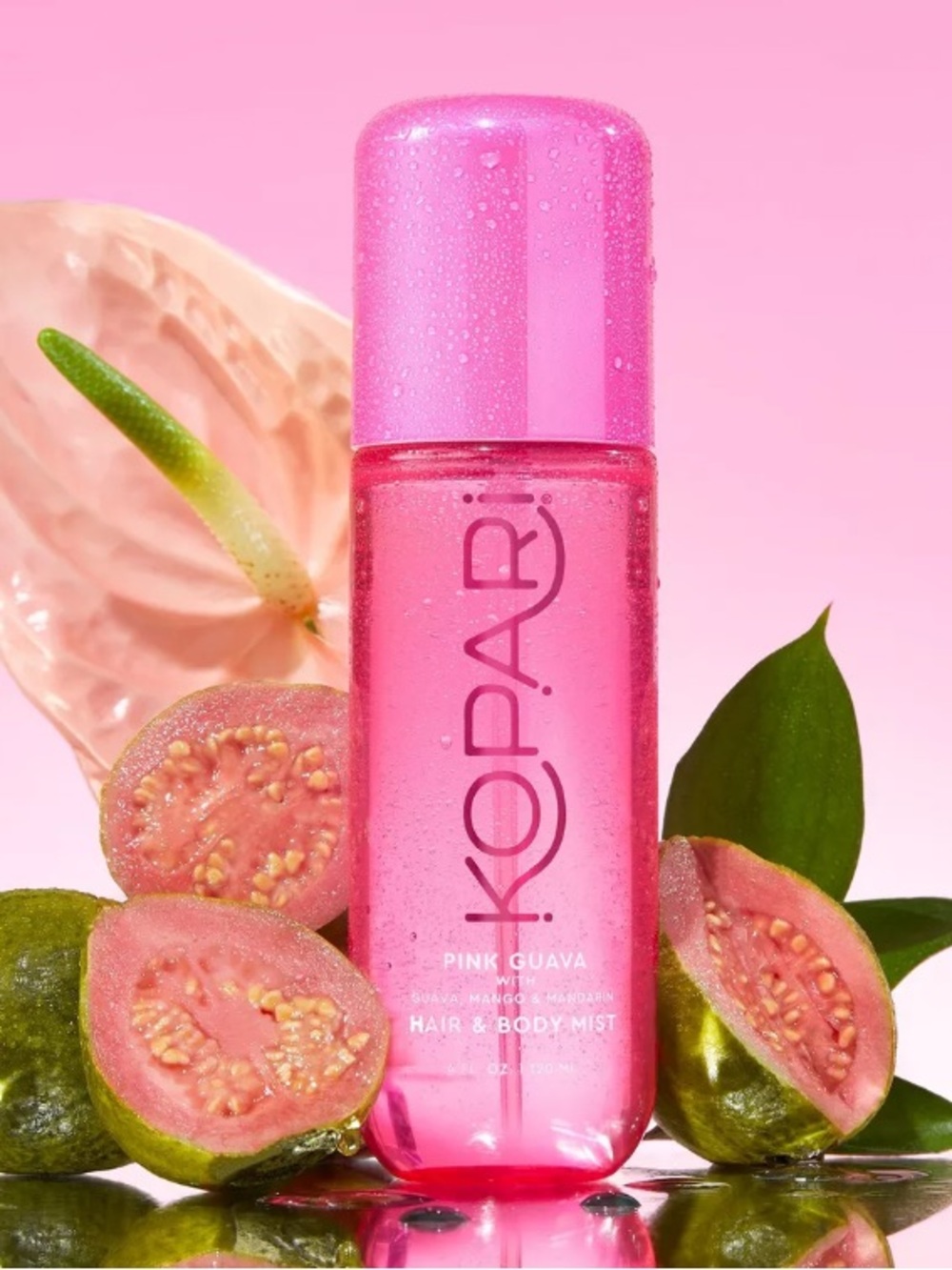 Kopari Beauty Pink Guava Hair & Body Mist Full Size 4.0 Ounces